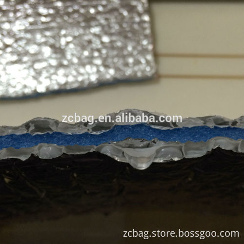 double roof aluminium foil woven cloth fabric xpe foam wall floor bubble isolation thermal insulation material construction